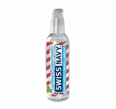 Lubrykant smakowy - Swiss Navy Cooling Peppermint Lubricant 118 ml Mięta